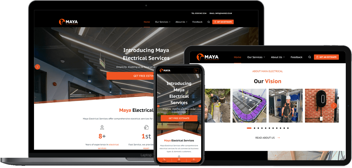 Maya Electrical Services Website